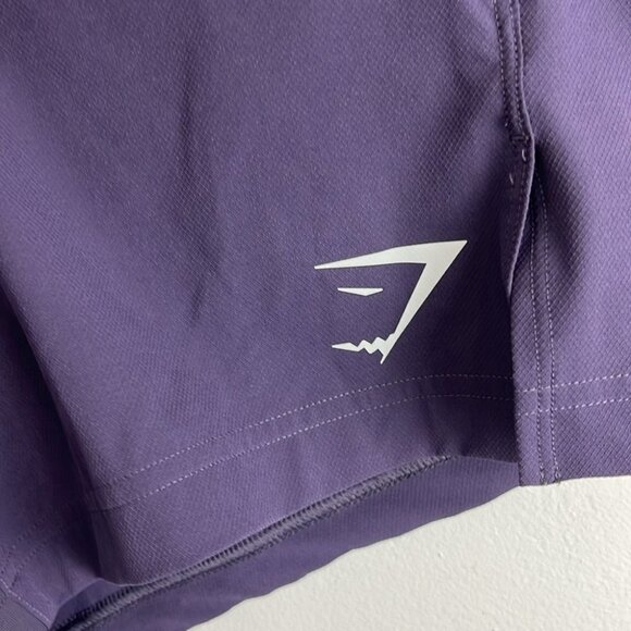 Gymshark Purple Drawstring Shorts - Picture 2 of 10